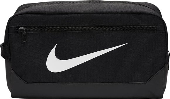 Lifestyle Backpack / Bag Nike Brasilia Shoe Bag Black/Black/White 11 L Sport Bag - 1