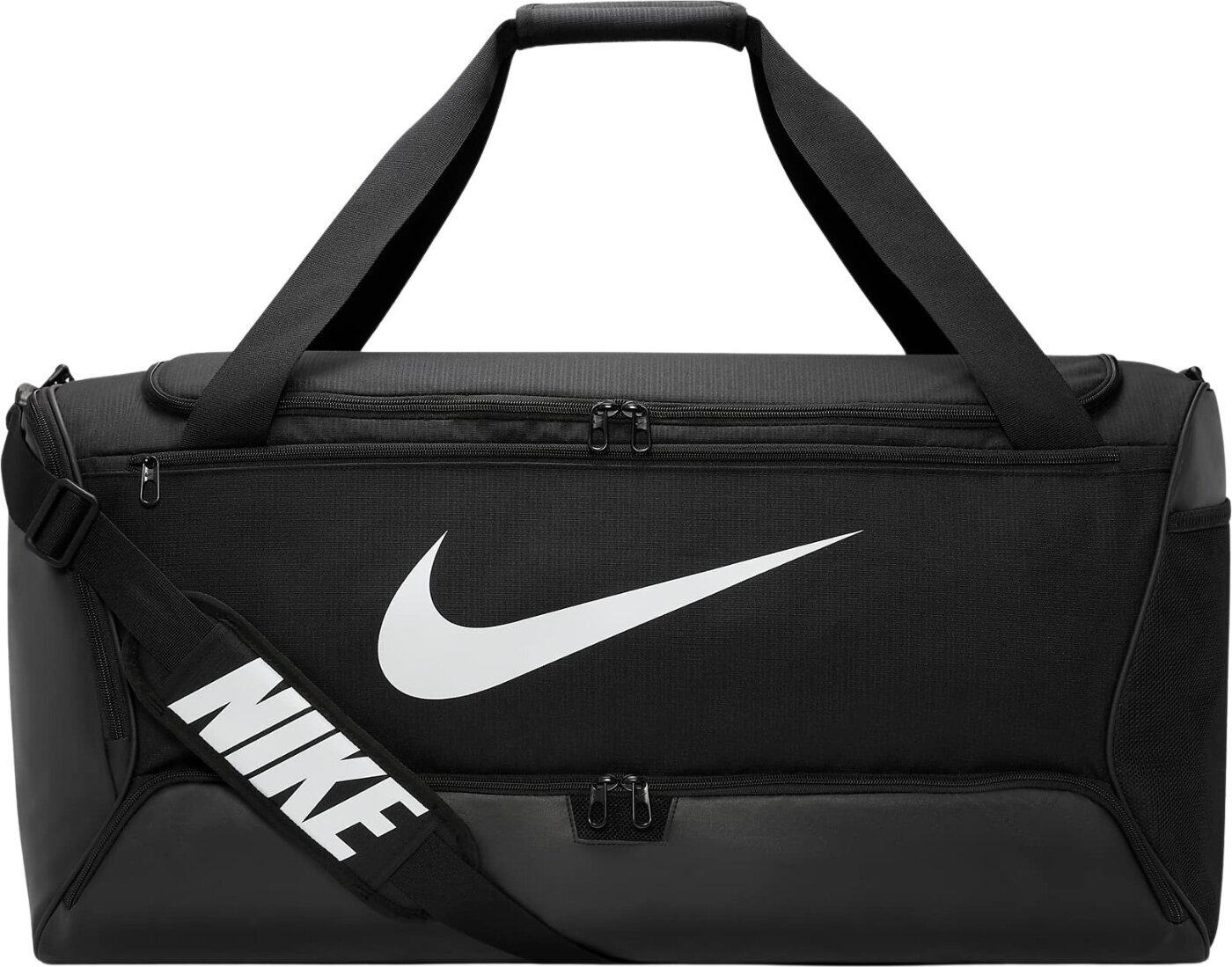 Lifestyle nahrbtnik / Torba Nike Brasilia Duffel Bag Black/White 95 L Športna torba