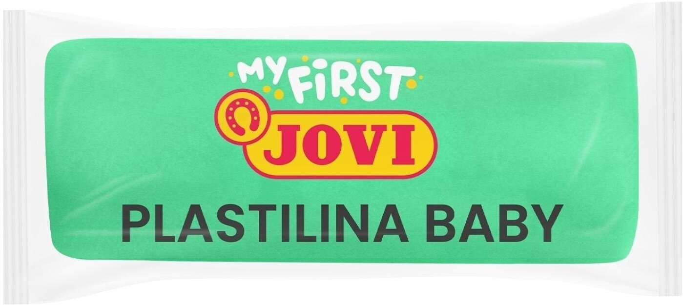 Πηλός μοντελοποίησης για παιδιά Jovi 371/10G Baby Πηλός μοντελοποίησης για παιδιά Green 10 x 38 g