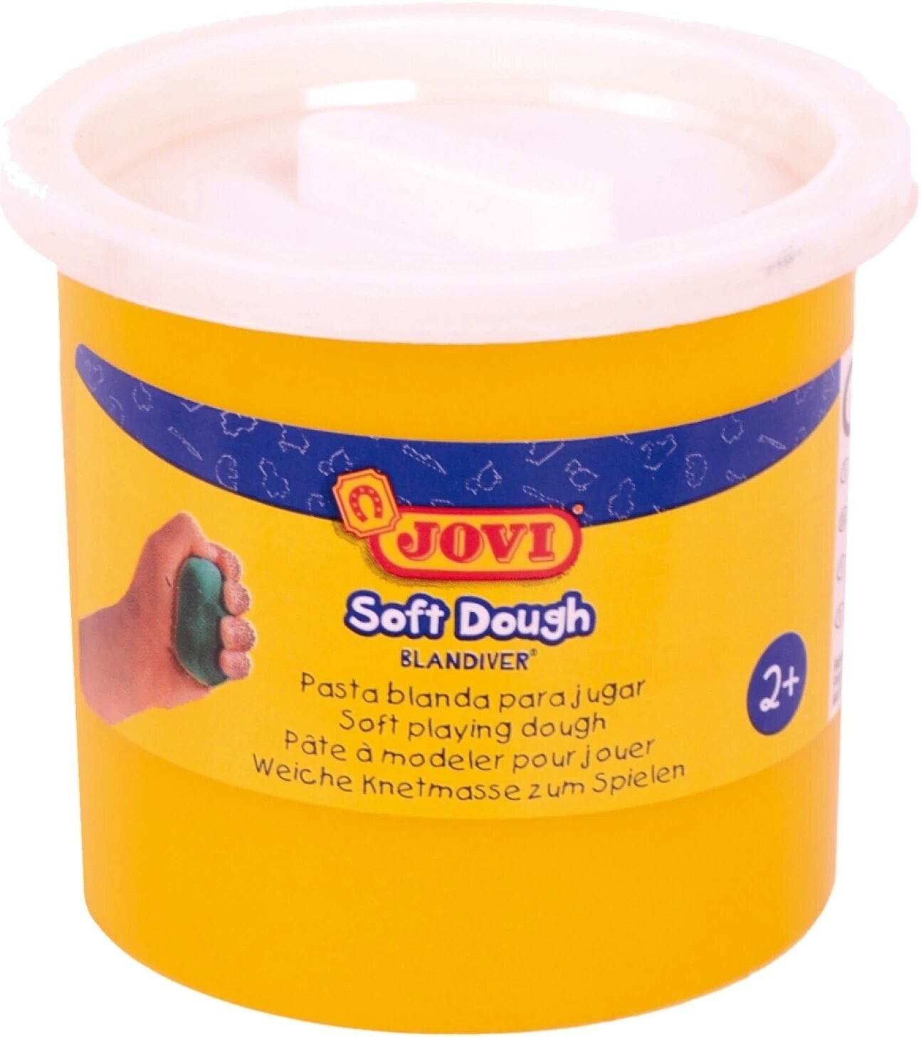 Arcilla de modelado infantil Jovi Soft Dough Arcilla de modelado infantil Blanco 110 g