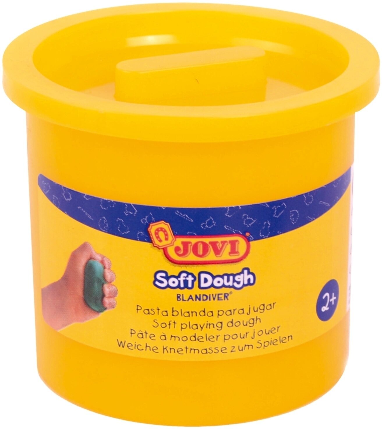 Modelliermasse für Kinder Jovi Soft Dough Modelliermasse für Kinder Yellow 110 g