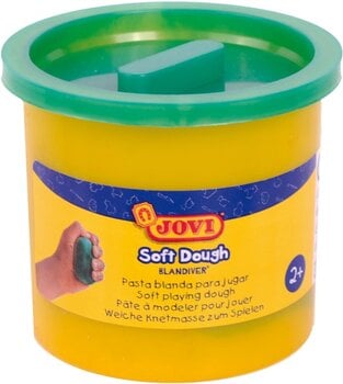 Arcilla de modelado infantil Jovi Soft Dough Arcilla de modelado infantil Verde 110 g - 1