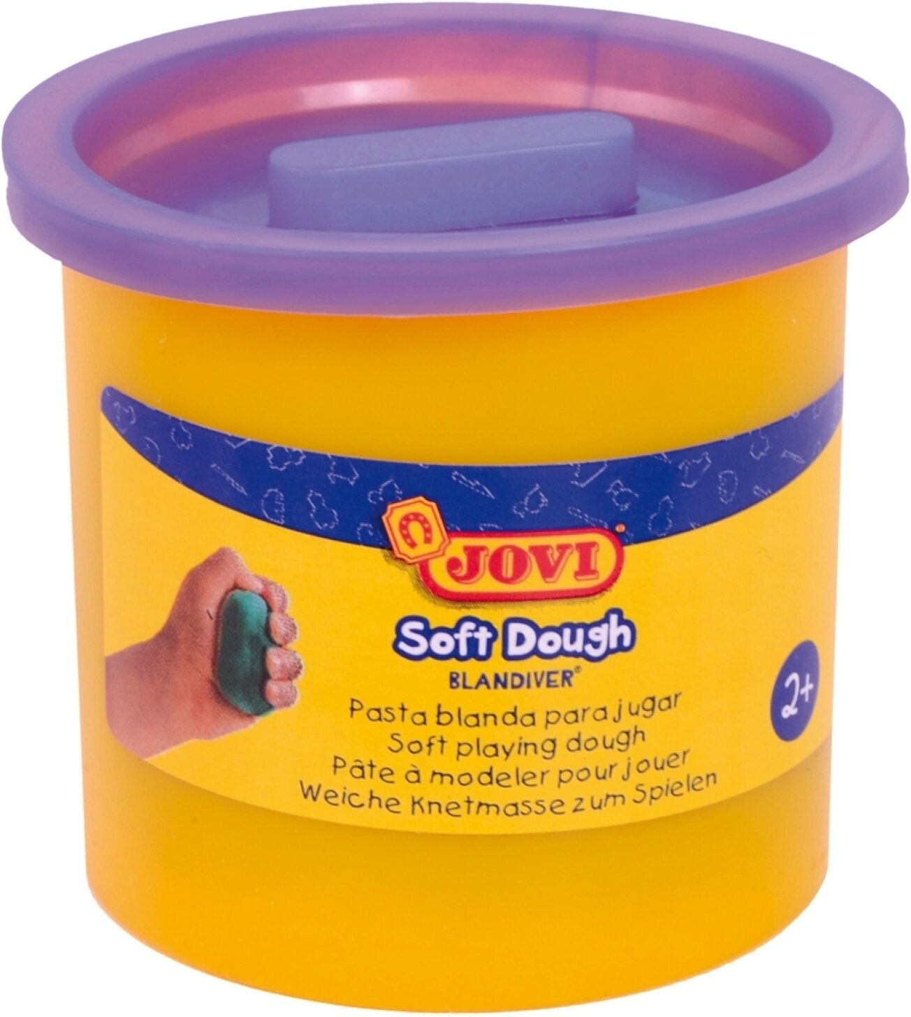 Children's Modelling Clay Jovi Soft Dough Children's Modelling Clay Purple 110 g