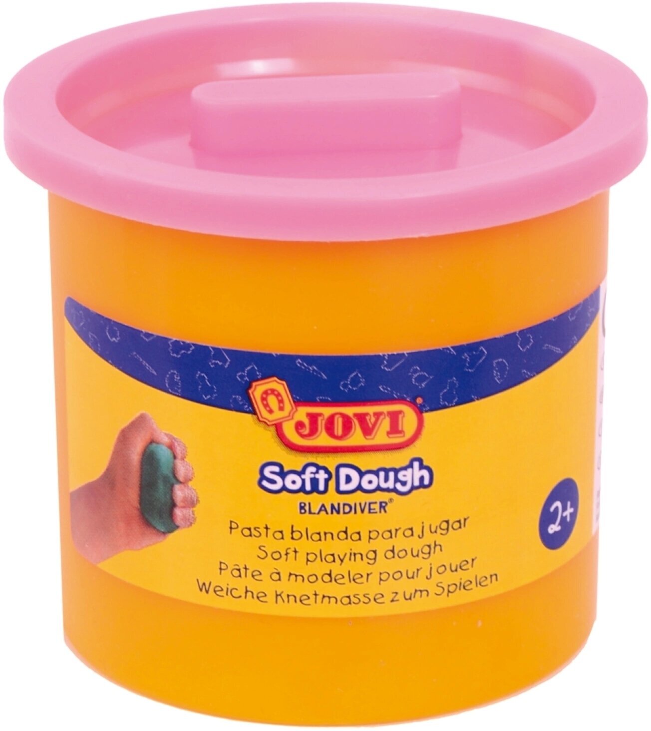 Arcilla de modelado infantil Jovi Soft Dough Arcilla de modelado infantil Pink 110 g