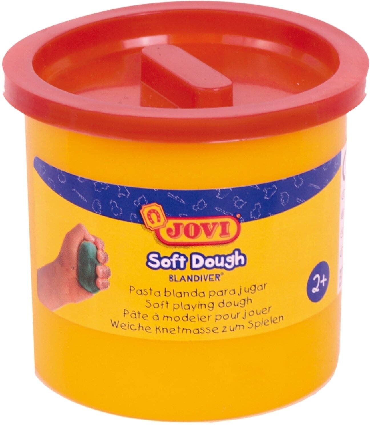 Children's Modelling Clay Jovi Soft Dough Children's Modelling Clay Brown 110 g