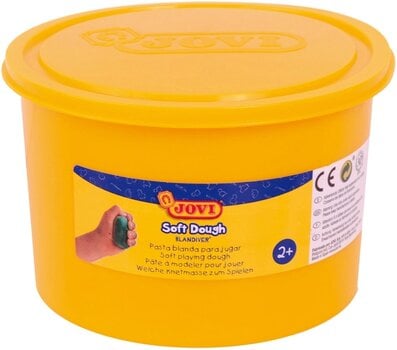 Modelleringslera för barn Jovi Soft Dough Modelleringslera för barn Yellow 460 g - 1