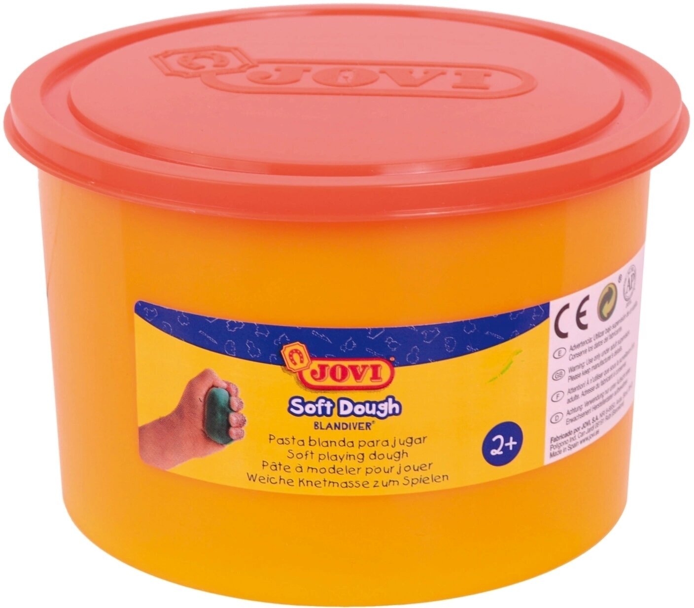 Dječja masa za modeliranje Jovi Soft Dough Dječja masa za modeliranje Orange 460 g
