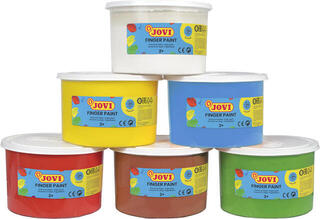 Prstová farba Jovi 561/6 Sada prstových farieb 6 x 500 ml