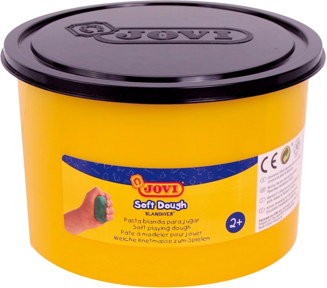 Dječja masa za modeliranje Jovi Soft Dough Dječja masa za modeliranje Black 460 g