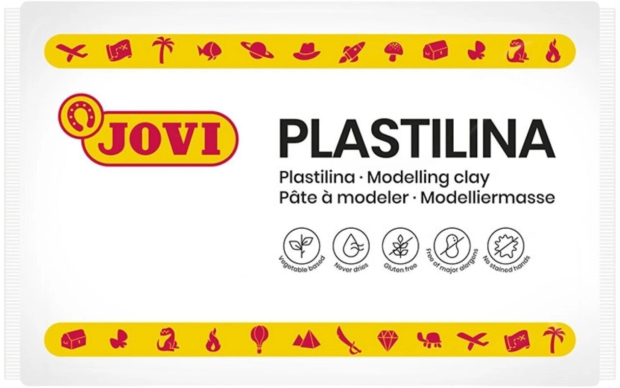 Children's Modelling Clay Jovi 7201 Children's Modelling Clay White 350 g