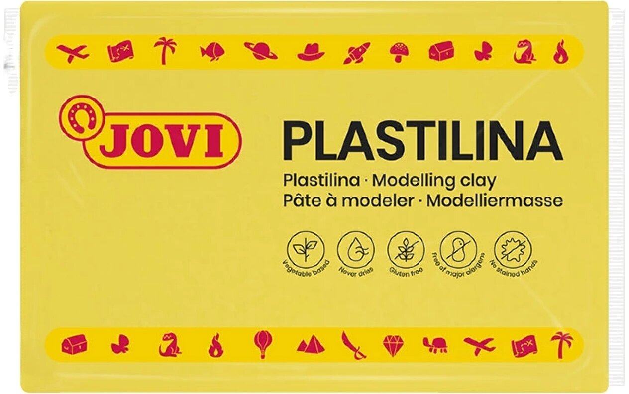 Children's Modelling Clay Jovi 7202 Children's Modelling Clay Yellow 350 g