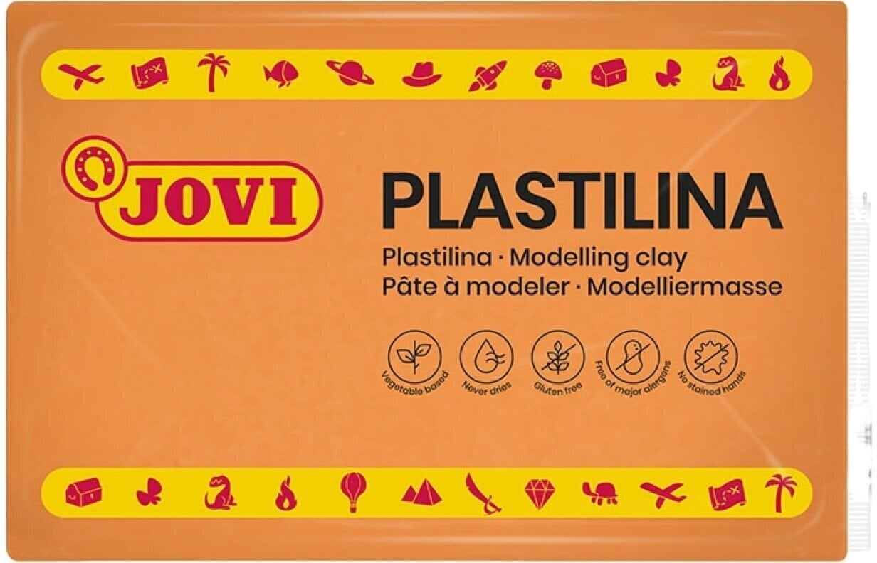 Children's Modelling Clay Jovi 7204 Children's Modelling Clay Orange 350 g