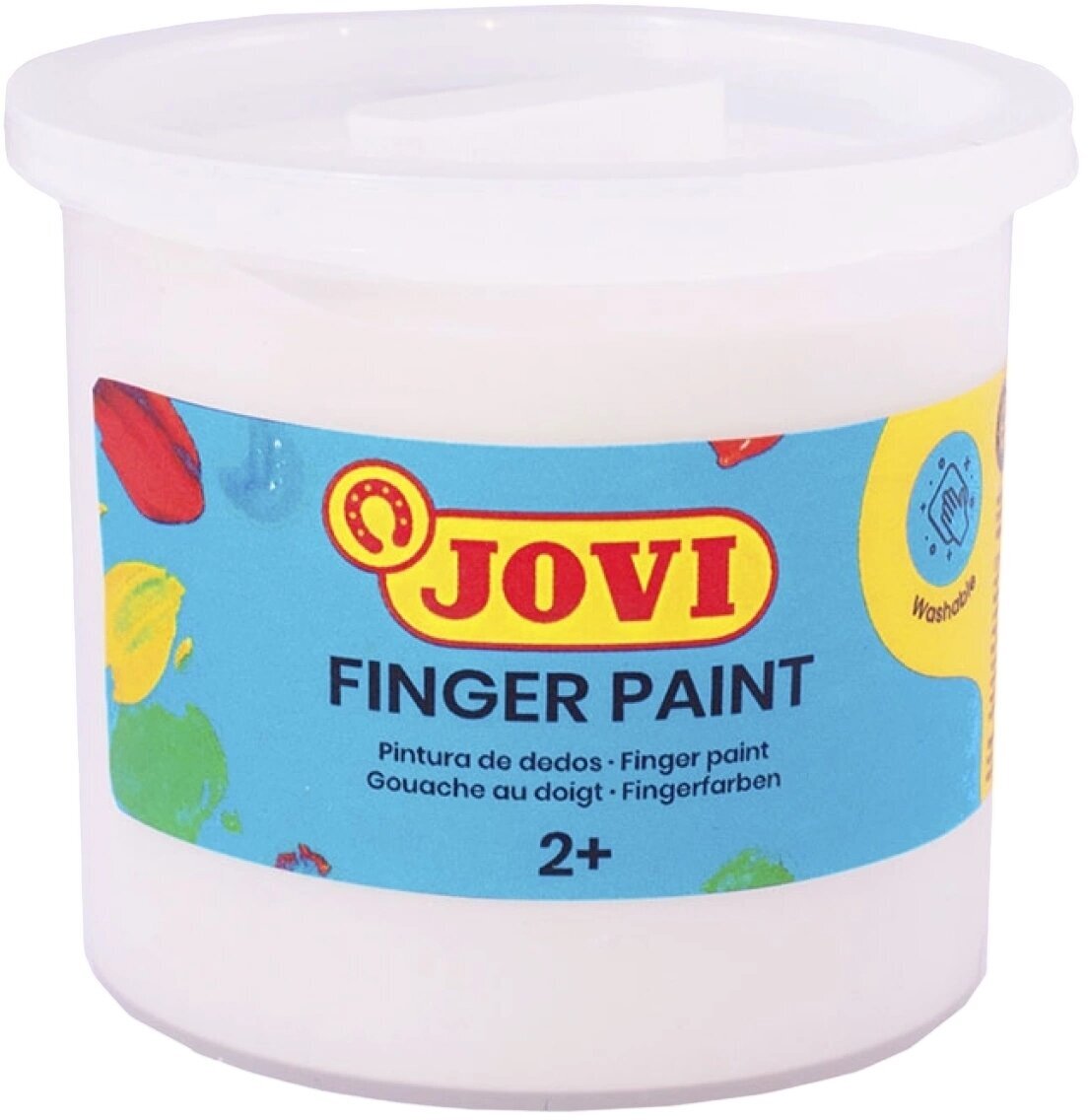 Couleur des doigts Jovi 56001 Peinture au doigt White 125 ml 1 pc