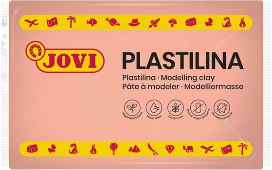 Children's Modelling Clay Jovi 7208 Children's Modelling Clay Flesh Colour 350 g - 1