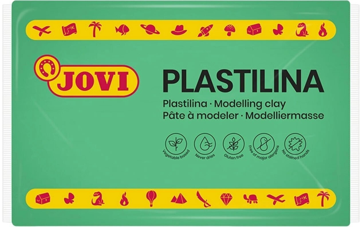 Children's Modelling Clay Jovi 7210 Children's Modelling Clay Green 350 g