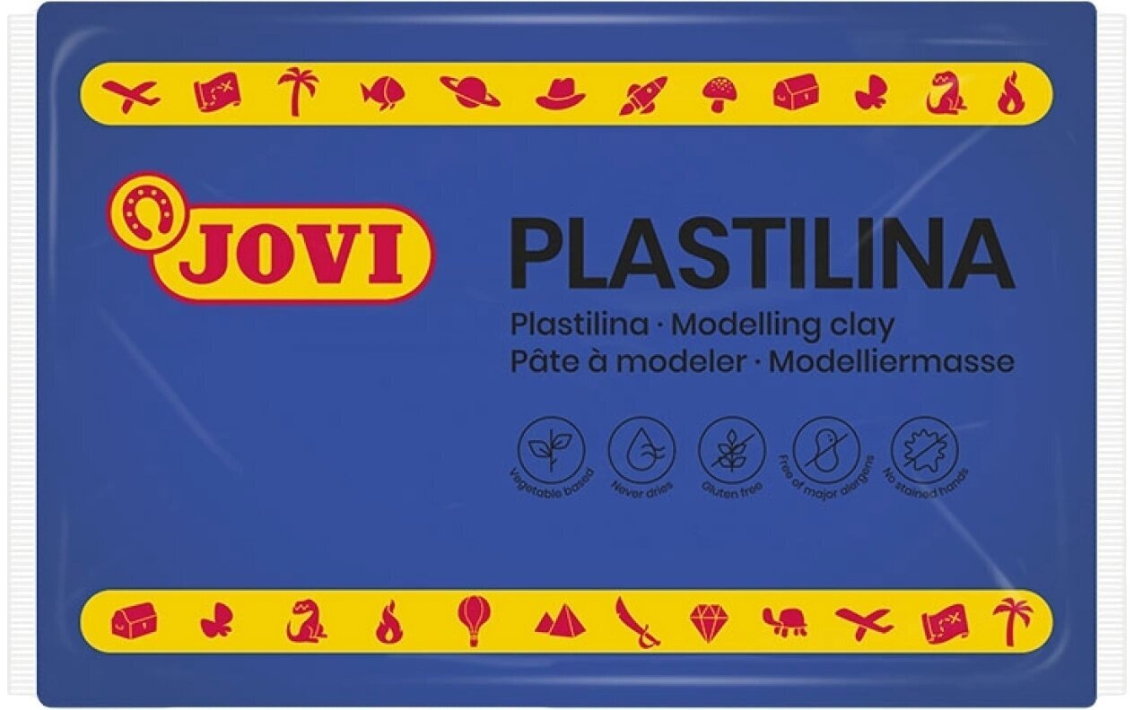 Children's Modelling Clay Jovi 7213 Children's Modelling Clay Dark Blue 350 g