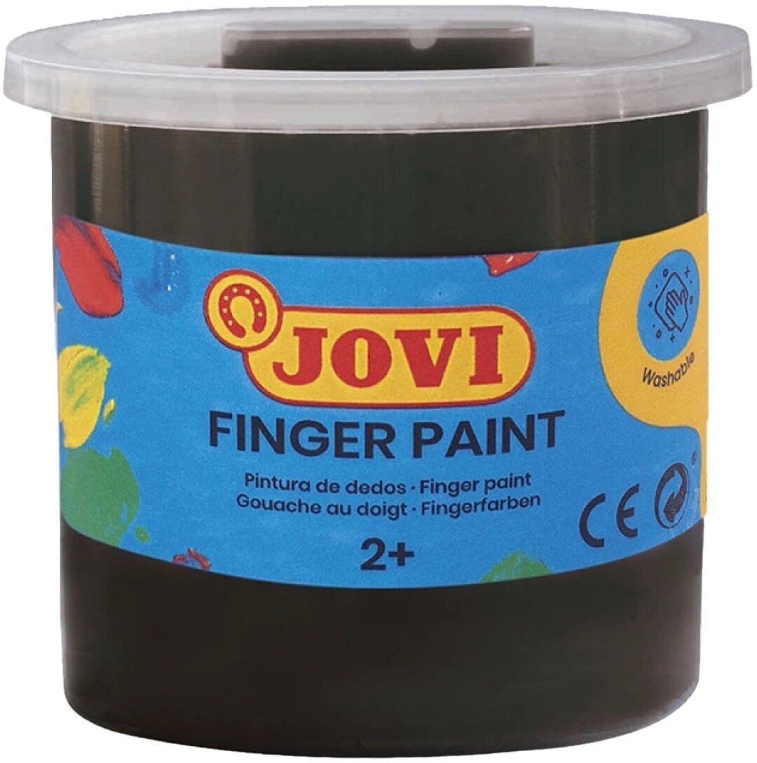 Couleur des doigts Jovi 56030 Peinture au doigt Black 125 ml 1 pc