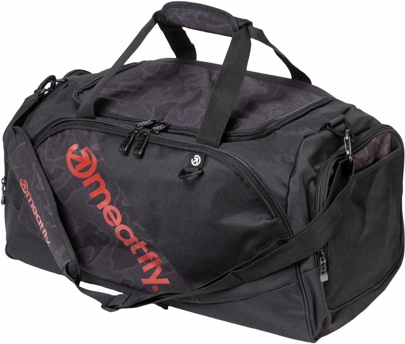 Városi hátizsák / Táska Meatfly Rocky Duffle Bag Morph Black 30 L Sporttáska