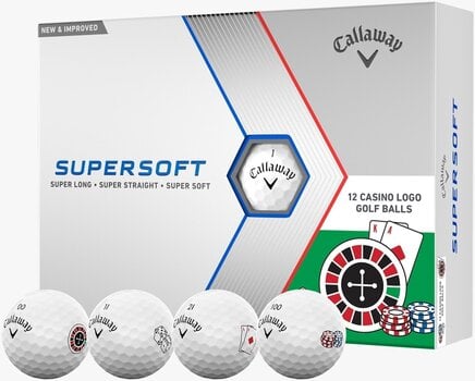 Piłka golfowa Callaway Supersoft 2023 Casino Piłka golfowa - 1