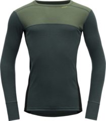 Thermal Underwear Devold Lauparen Merino 190 Shirt Man Forest/Woods/Black L Thermal Underwear