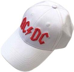 Kapa za šešir AC/DC Red Logo Kačket White