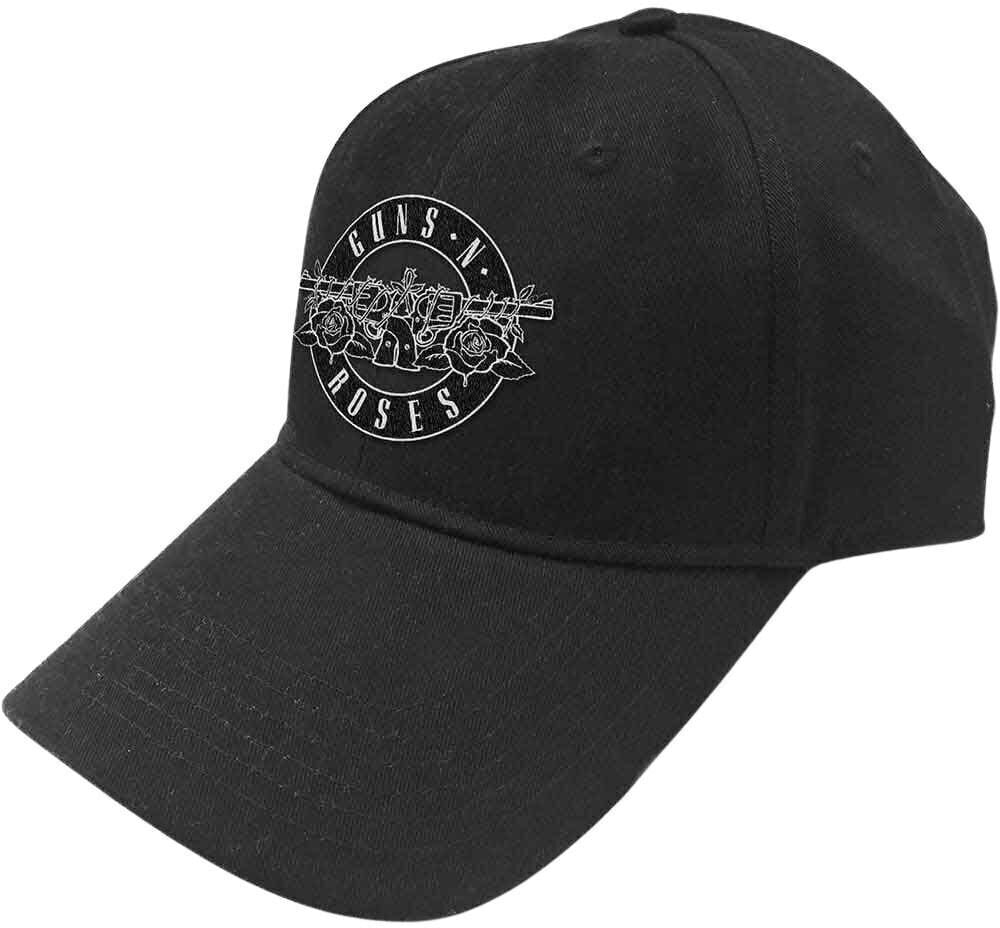 Cap Guns N' Roses Cap White Circle Logo Black