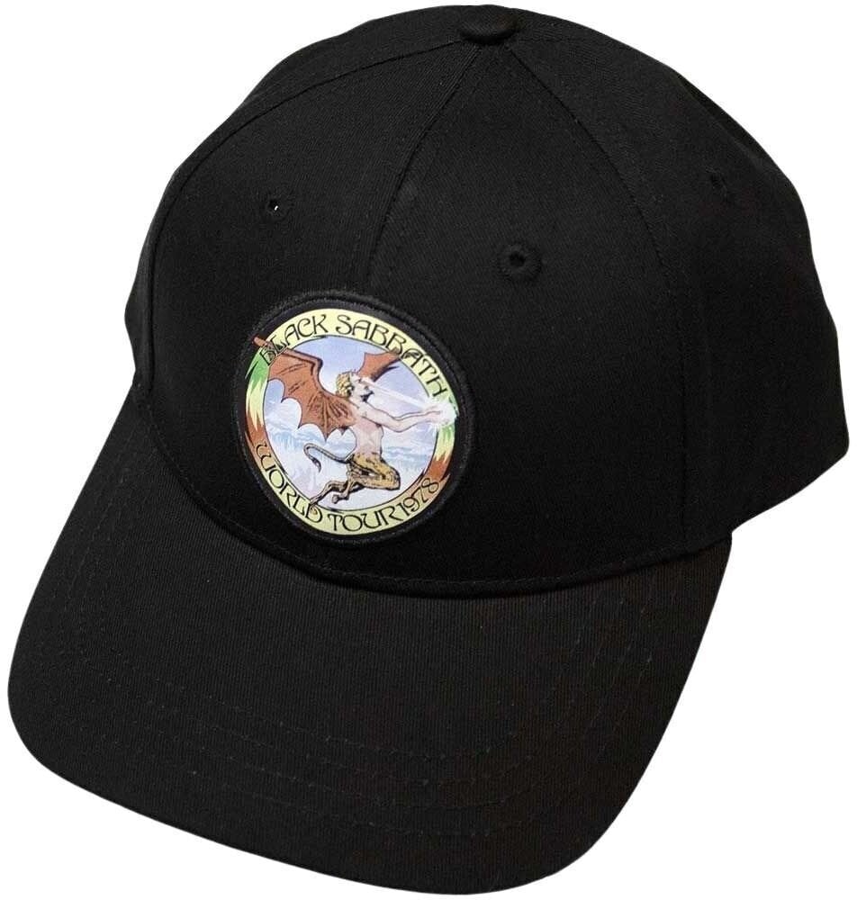 Cap Black Sabbath Cap World Tour 1978 Black