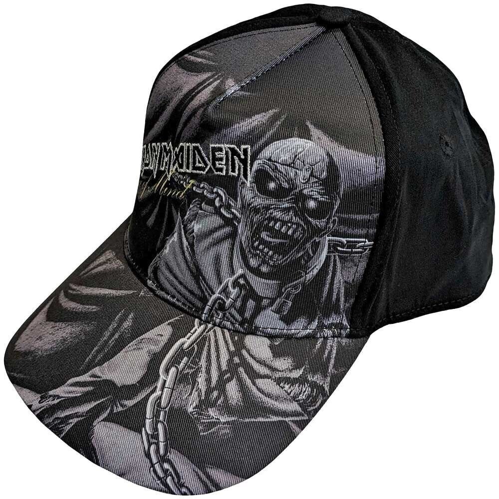 Kappe Iron Maiden Kappe Piece Of Mind Greyscale Black