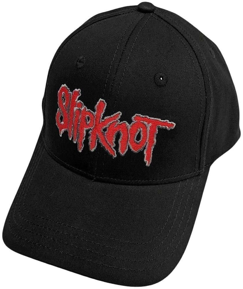 Hattukorkki Slipknot Hattukorkki Text Logo Black