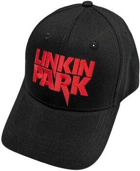 Hattehætte Linkin Park Hattehætte Red Logo Black - 1