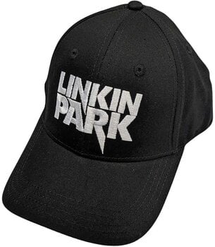 Cappellino Linkin Park Cappellino White Logo Black - 1