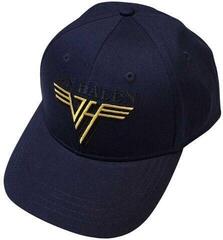 Καπέλο καπέλο Van Halen Καπέλο καπέλο Text & Yellow Logo Navy Blue