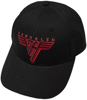 Cap Van Halen Cap Classic Red Logo Black - 1