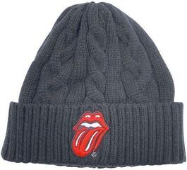 Hat The Rolling Stones Hat Classic Tongue Cable Knit Black