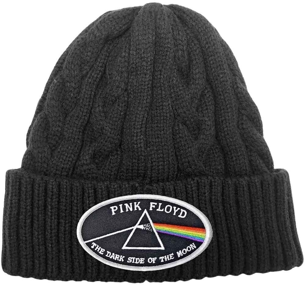 Chapeau Pink Floyd Chapeau The Dark Side of the Moon White Border Black