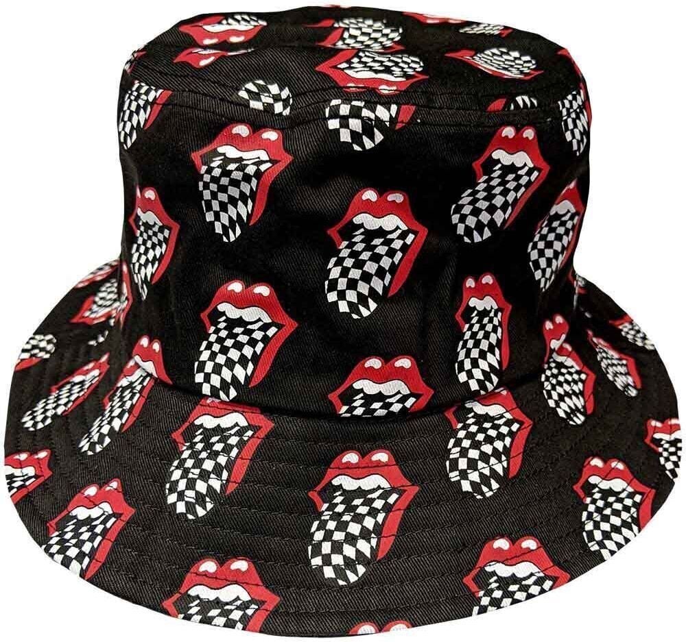 шапка The Rolling Stones шапка Checker Tongue Pattern Charcoal Grey