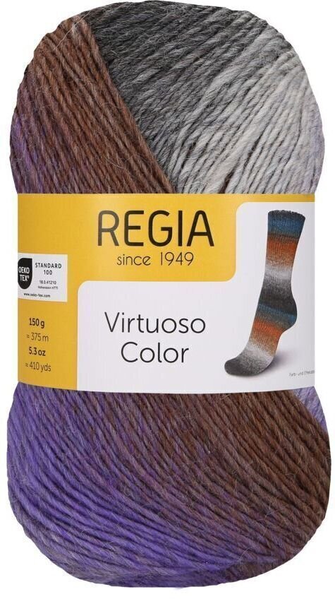 Fire de tricotat Regia Virtuoso Color Lavender Fields Fire de tricotat