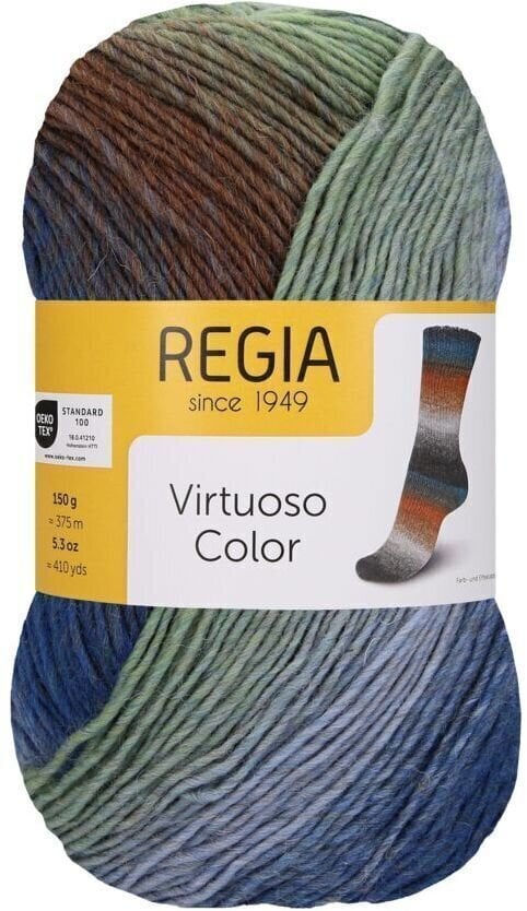 Fios para tricotar Regia Virtuoso Color Pale Summer Day Fios para tricotar