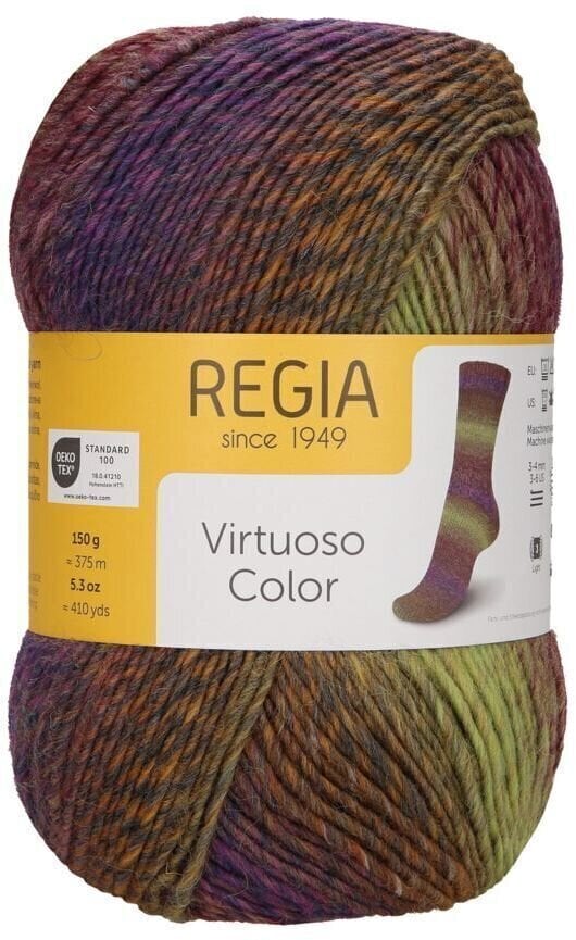 Плетива прежда Regia Virtuoso Color Heather Color Плетива прежда