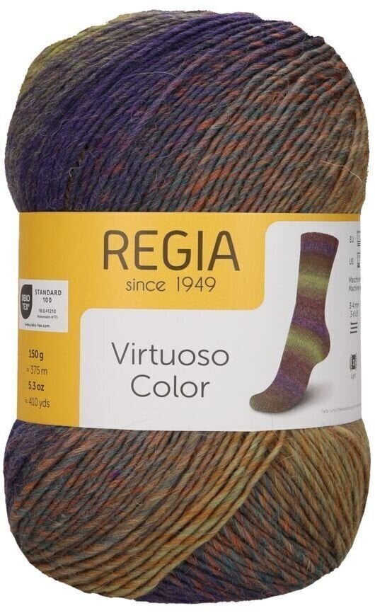 Fire de tricotat Regia Virtuoso Color Preppy Style Color Fire de tricotat