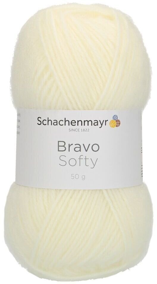 Fios para tricotar Schachenmayr Bravo Softy Ecru Fios para tricotar