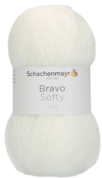 Pređa za pletenje Schachenmayr Bravo Softy White Pređa za pletenje - 1