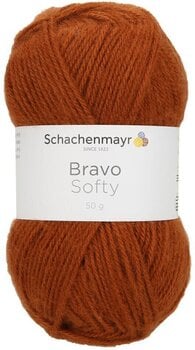 Knitting Yarn Schachenmayr Bravo Softy Fuchsia Knitting Yarn - 1