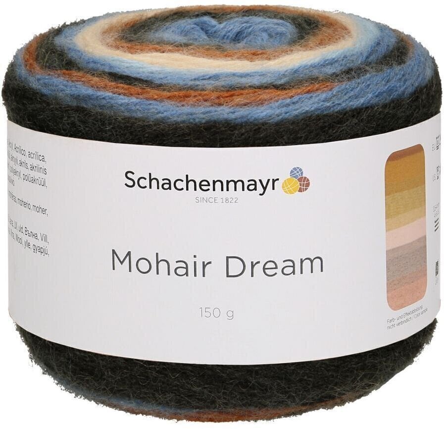 Pređa za pletenje Schachenmayr Mohair Dream True Blue Pređa za pletenje