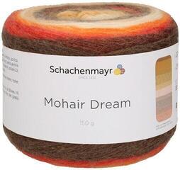 Kötőfonal Schachenmayr Mohair Dream Fire Kötőfonal