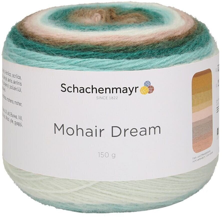 Fios para tricotar Schachenmayr Mohair Dream Frozen Rose Fios para tricotar