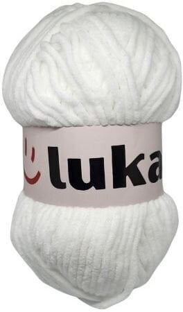 Fil à tricoter Woolkie Toolkie Luka White Fil à tricoter