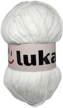 Knitting Yarn Woolkie Toolkie Luka White Knitting Yarn - 1