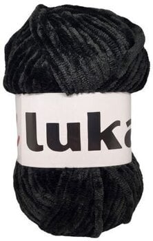 Przędza dziewiarska Woolkie Toolkie Luka Black Przędza dziewiarska - 1