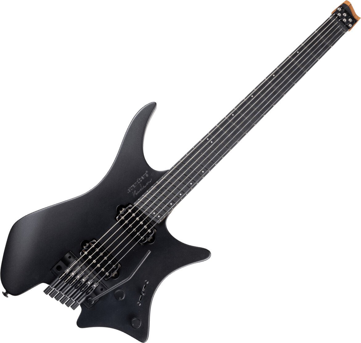 Guitare headless Strandberg Boden Metal NX 6 Tremolo Black Granite Guitare headless